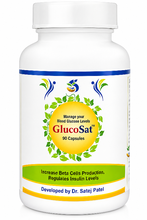 GlucoSat bottle